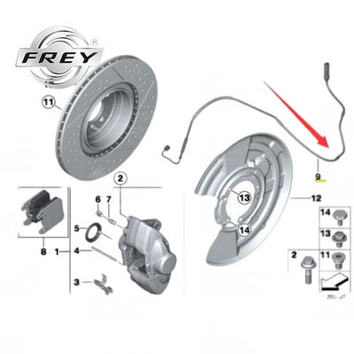 Peças de sensor de carro multiuso 34356792292 para BMW Série 1 3 F20 F30 F35
